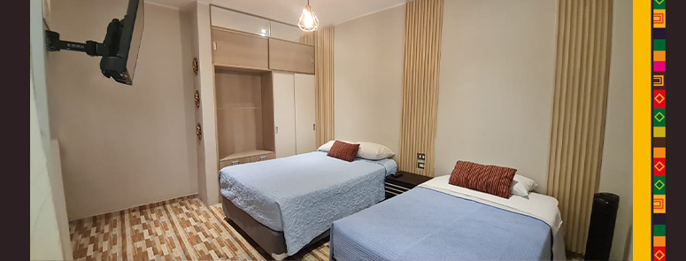habitacion familiar hotel alojamiento chorrillos lima peru